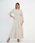Checked Polyester A Line Dress 58801